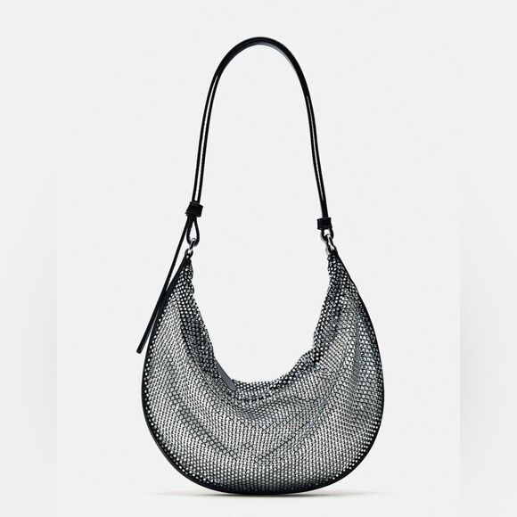ZARA SPARKLY SHOULDER BAG - Picture 3 of 11